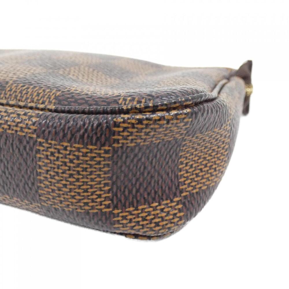 LOUIS VUITTON Authentic Brown Damier Pochette Pouch - Picture 2 of 5
